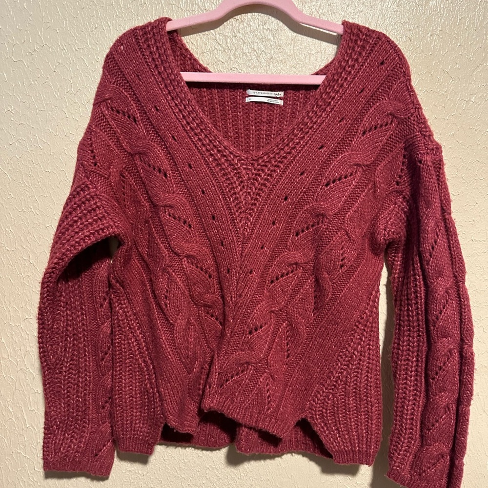 Anthropologie Ramona Cable Knit Sweater Size Small - Picture 2 of 8